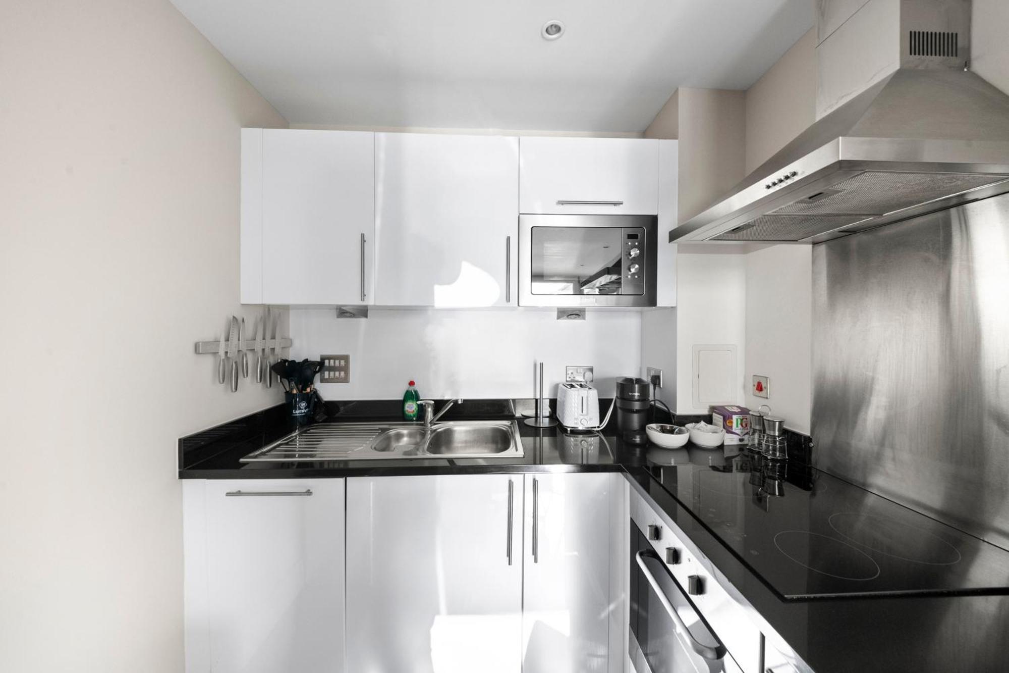 Londwell, Canary Wharf Skyline Balcony Suite 伦敦 外观 照片