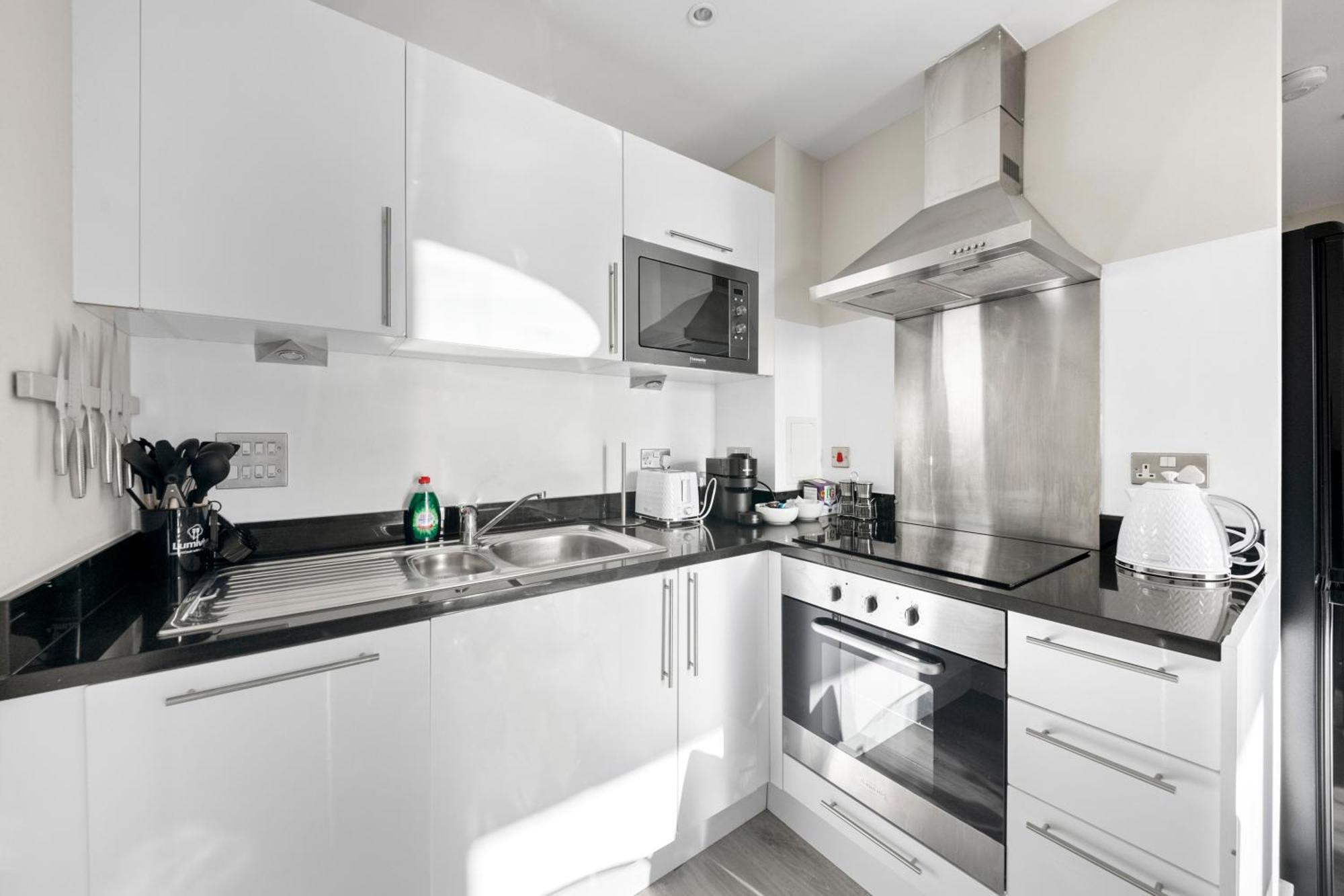 Londwell, Canary Wharf Skyline Balcony Suite 伦敦 外观 照片
