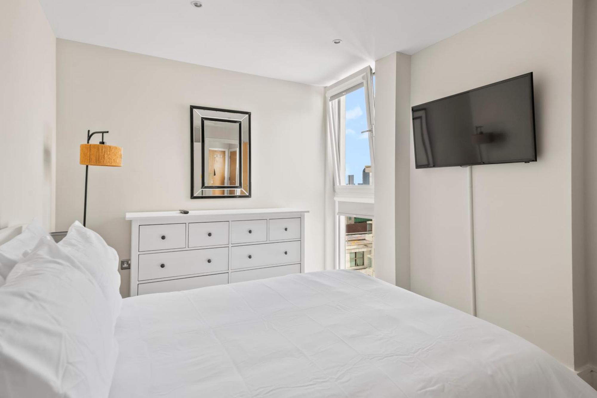 Londwell, Canary Wharf Skyline Balcony Suite 伦敦 外观 照片